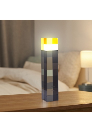 Minecraft Gece Lambası - Torch Gece Lambası Çok Renkli