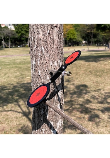 Ağaca Montajlanabilen Döner Hedef Karbon Çelik Avcılık Eğitimi Po