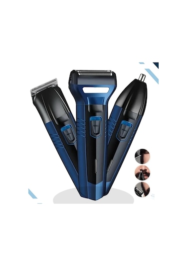 Zdk 3 Başlıklı Saç Sakal Multi Fonksiyonel Tıraş Makinesi