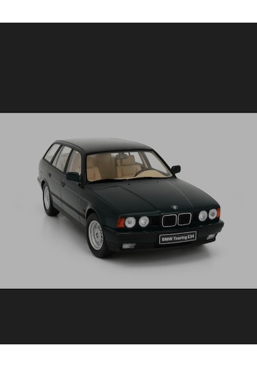Triple 9 1:18 Ölçek 1996 Bmw 5 Serisi Touring E34 Oxford Green Model Araba