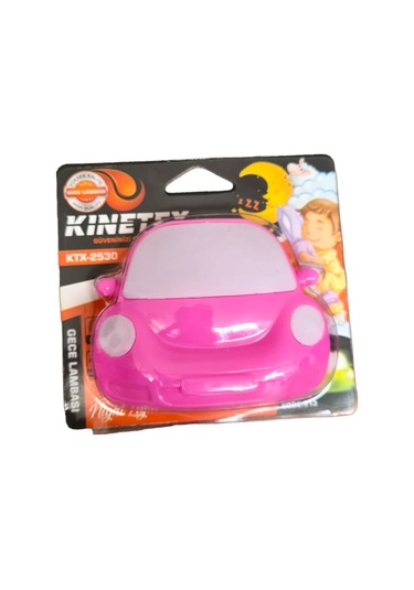 Gece Lambası Araba Ktx-2530 Pembe