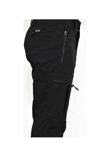 Mudwill Mikro Likralı Yazlık Trekking Pantolon-Siyah