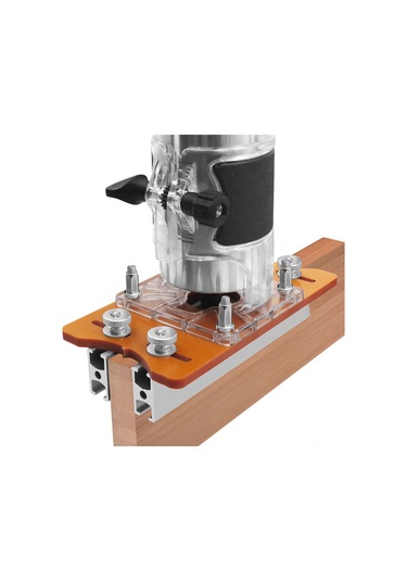 Yifomall "2'li Alüminyum Freze Tabanı - Hassas Kesim, 65mm Uyumlu, Mobilya Ve Ahşap İşleri İçin"