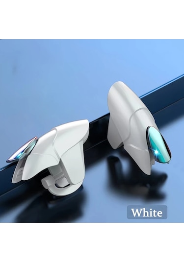 Oldfriend X-ch5 Beyaz Pubg Tetik Kontrolcü Telefon Oyun Kumandası Ergonomik Kulp