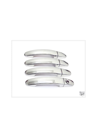 Ford Focus 2 Uyumlu 2004-2010 Krom Kapı Kolu 4 Kapı P.Çelik