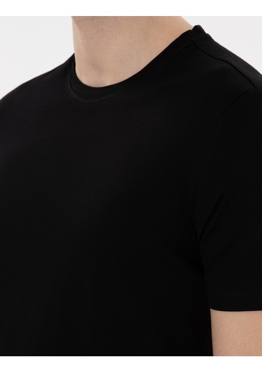 Pierre Cardin Erkek Siyah Tişört Basic 50302560-vr046 Siyah