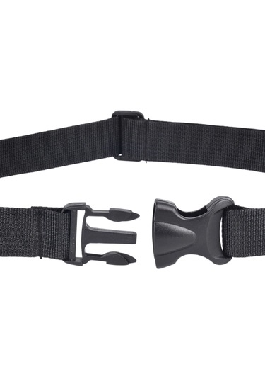 Plastik Klipsli Bez Kemer Anti Alerjik Ayarlanabilir Siyah