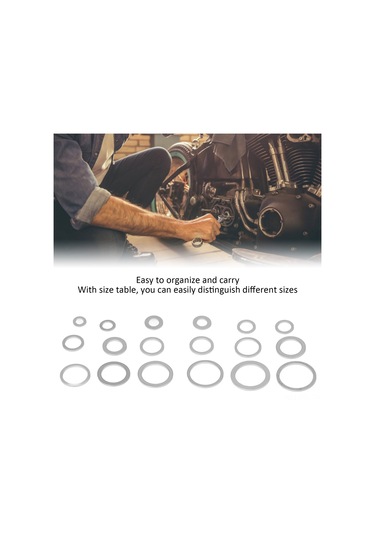 Padalink Alüminyum Alyüminyum 540 Parça O-ring Dikiz Seti, Otomobil Ve Endüstriyel Kullanım İçin Korozyona Dayanıklı, Tight Fit Ve Taşınabilir Kutulu