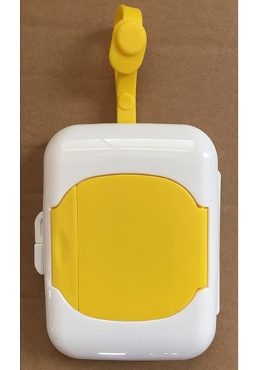 Wezone Bebeği Kompakt Islak Mendil Kutusu - Taşınabilir Tasarım, Yolculuk Ve Havuz Aktivitesi İçin Sağlıklı Bakım