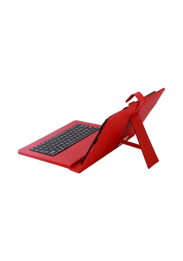 Everest Kb-tab07 Kırmızı 7 Mini Usb Türkçe Q Klavye + Kılıf