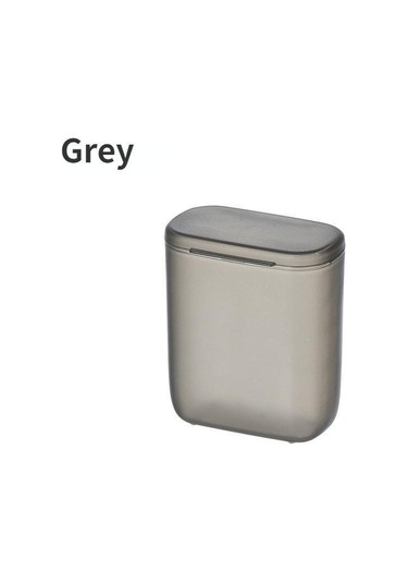 Gri Veri Kablosu Saklama Kutusu Toz Geçirmez Kulaklık Organizatör Kutusu Kapaklı Temizle Kablo Tel Konteyner Kutusu Ev Ofis İçin