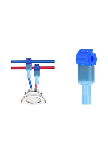 5 Takım T-soketli Kablo Kesmeden Elektrik Alma Seti 1,5-2,5mm