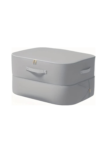 Honeybeeshop Gri Ekstra Buyuk Kapasiteli Ev Tipi Kompresyon Saklama Cantasi Giysi Ve Yorganlar İcin Uygun