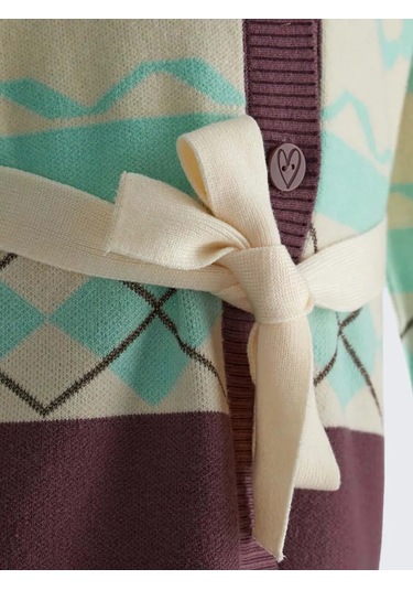 Orıgınal Marınes Bel Kemerli Uzun Kazağı 244585458 Bej