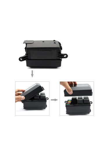 Geeroyoo 6 Slotlı Rölö Ve Sigorta Kutusu - 6 Rölö + 6 Sigorta Yuvası - Evrensel Otomotiv Ve Denizcilik Kullanımı