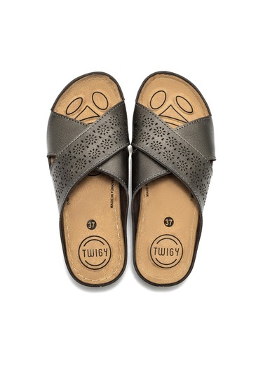Twigy Diba Kadın Terlik Bronz 36/40 Bronz
