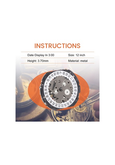 Xurunkeji Ym62a Ym62-3, 7t62a Kuvars Hareketi Date At 3 Saat Tamir Parçalarının Yerini Alır Gümüş