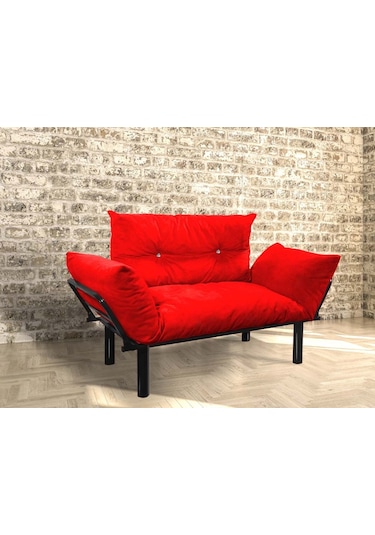 Evdemo Ada İkili Koltuk Kırmızı