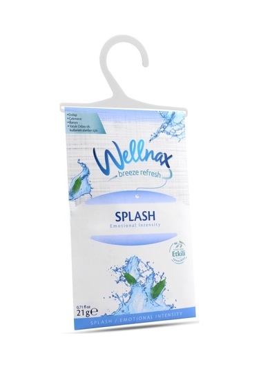 4 ADET Wellnax Oda Kokusu Dolap Çekmece Araç Kokusu Splash Koku K