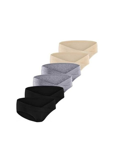 Trendooze Sonrası Sağlıklı Pantolonları Pamuklu Paket Karın Kadın İç İç Hamilelik Hamile Doğum Çamaşırı, Çamaşırı Anne Alt 6 Sw Çok Renkli