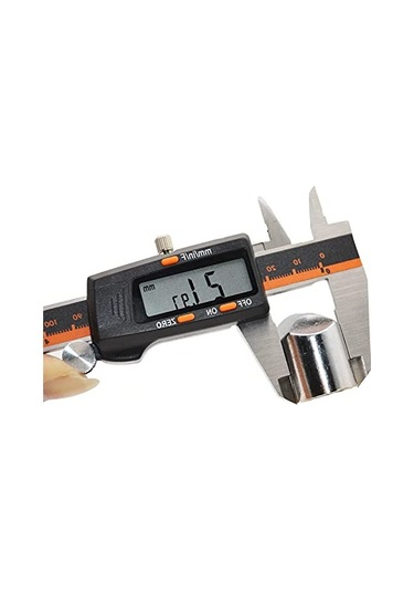 Dijital Paslanmaz Çelik Elektronik Kumpas, 150 X 001 Mm