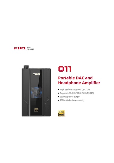 Fiio Q11 Taşınabilir Kulaklık Amfisi & Dsd Dac