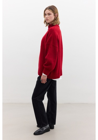 Ella Kazak Kırmızı M-3457-30 Kırmızı