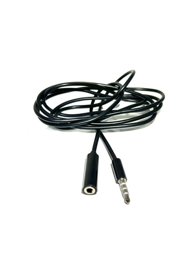 4 Boğumlu 3.5mm Stereo Uzatma Kablosu 3,5 mm Erkek - Dişi Kablo