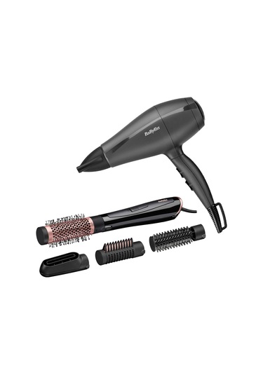 Babyliss 5910E Saç Kurutma Makinesi + AS126E Perfect Finish Hava Üflemeli Saç Şekillendirici