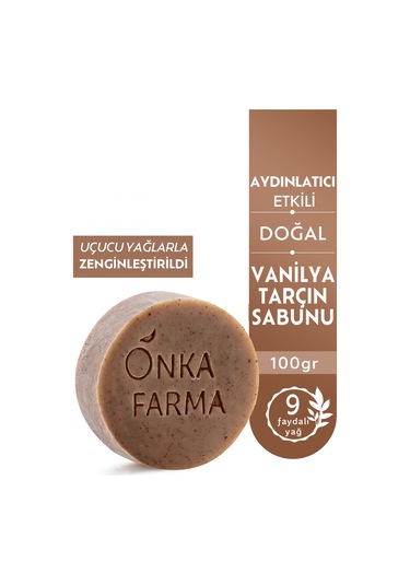 Onka Farma Vanilya & Tarçın Doğal Sabun 100 G