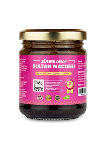 Zühre Ana Sultan Macunu Dulavrat Otu Hayıt ve Civanperçemi İçeren Macun 240 G