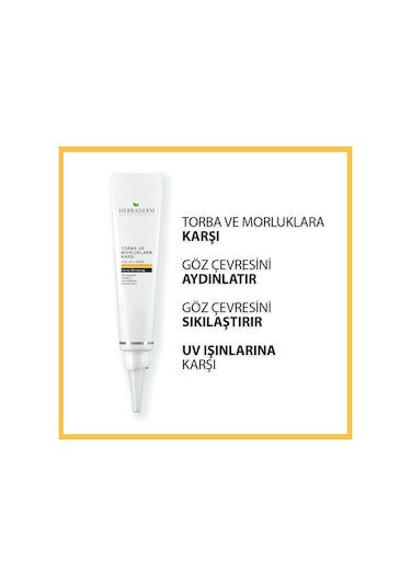 Herbaderm Torba ve Morluklara Karşı Göz Altı Kremi 15 ML