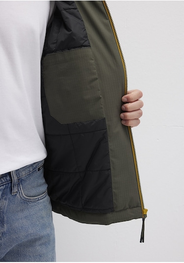 Mavi - Yeşil Ceket 0110606-88487 Yeşil