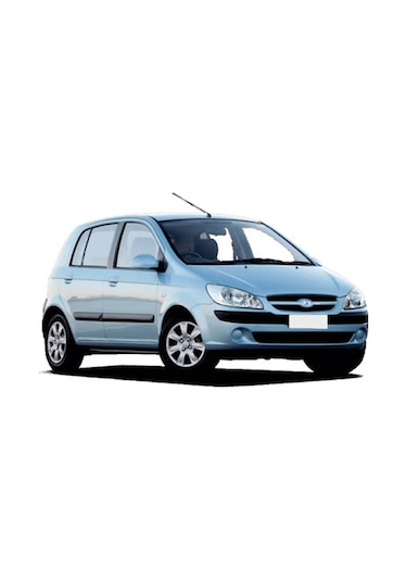 Hyundai Getz Sol Kapı İç Açma Kolu Siyah Ön - Arka