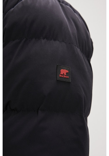 Bad Bear Lincoln Puffer Lacivert Kapüşonlu Erkek Mont-Lacivert