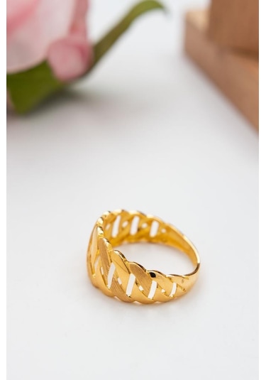 Latif Kuyumculuk 22 Ayar Altın Döküm Yüzük Lkyzk1523