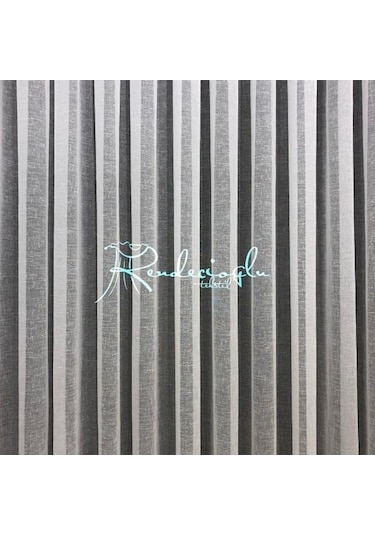 Tül Perde1. Sınıf Foldet Zemin Keten Etek Kurşun Çok Renkli