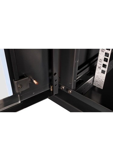 Lande - 4u   LN-WB-04U6060-BL-F 19" Duvar Tipi Rack Kabinet Genişlik: 600 Mm Derinlik: 600 Mm Siyah