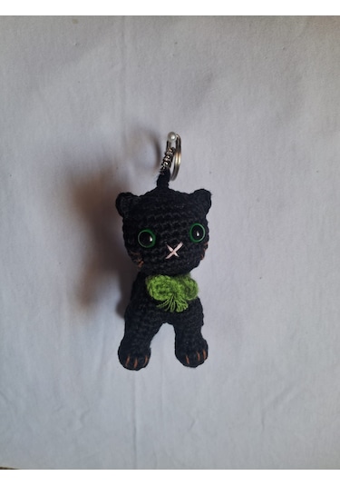 Amigurumi Kedi Anahtarlık