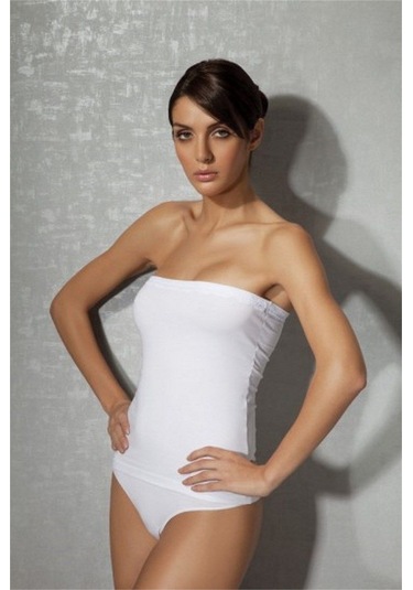 Doreanse Askısız Straplez Atlet 9207 Siyah