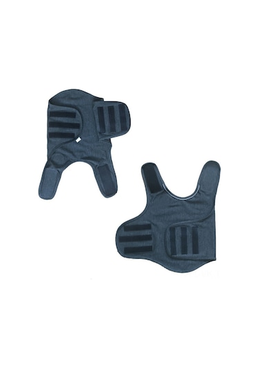 Vkemall Köpek Anksiyete Giderici Isı Verici Ceket, Mevsimler Arası Kumaş, Büyük Irklar İçin, Gri, S Boyutu 7-13 Kg