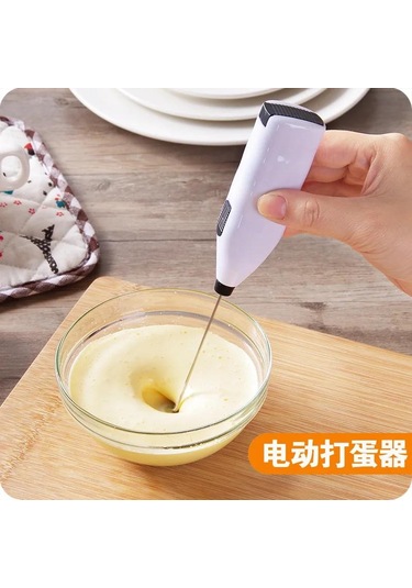 Yeni Elektrikli Süt Köpürtücü Kahve Köpürtücü Köpürtücü Çırpıcı Karıştırıcı Karıştırıcı Yumurta Çırpıcı Mutfak El Tipi Süt Kahve Yumurta Karıştırma Aracı