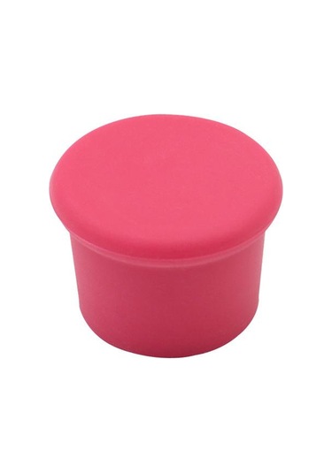 Kırmızı 1 Adet Şarap Şişesi Tıpa Silikon Bar Aracı Koruma Bira Fiş Kapağı Tıpalar Kırmızı