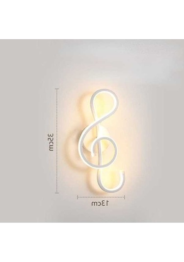 Novahub Yatak Odası Arka Plan Lambası, Led, Beyaz, Modern, Basit, Çocuk Odası, Başucu, Koridor, Oturma Odası Beyaz