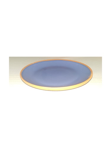 Seramik Sunum Tabağı 18 Cm Lacivert 4 Adet
