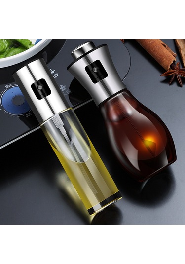 Hangfox Mutfak Yağ Spreyi 200ml - Barbeque Ve Sağlıklı Pişirme İçin Kontrollü Yağ Dağıtıcı, Dayanıklı Materyal, Hediye Kutusu İle Çok Renkli