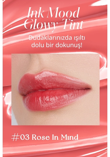 Peripera Ink Mood Glowy Tint 03 Rose in Mind