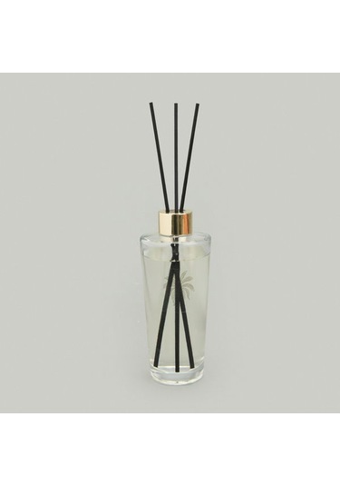 Evidea Deco Palm Breeze Olive Flowers Çubuklu Oda Kokusu - Şeffaf - 200 Ml Zeytin Çiçeği