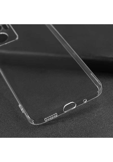 Zore Redmi 10 5g Kılıf Msra Süper Silikon Kapak - Renksiz Renksiz