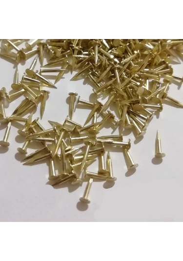 Mini Hobi Çivisi 7 mm Sarı 250 Adet